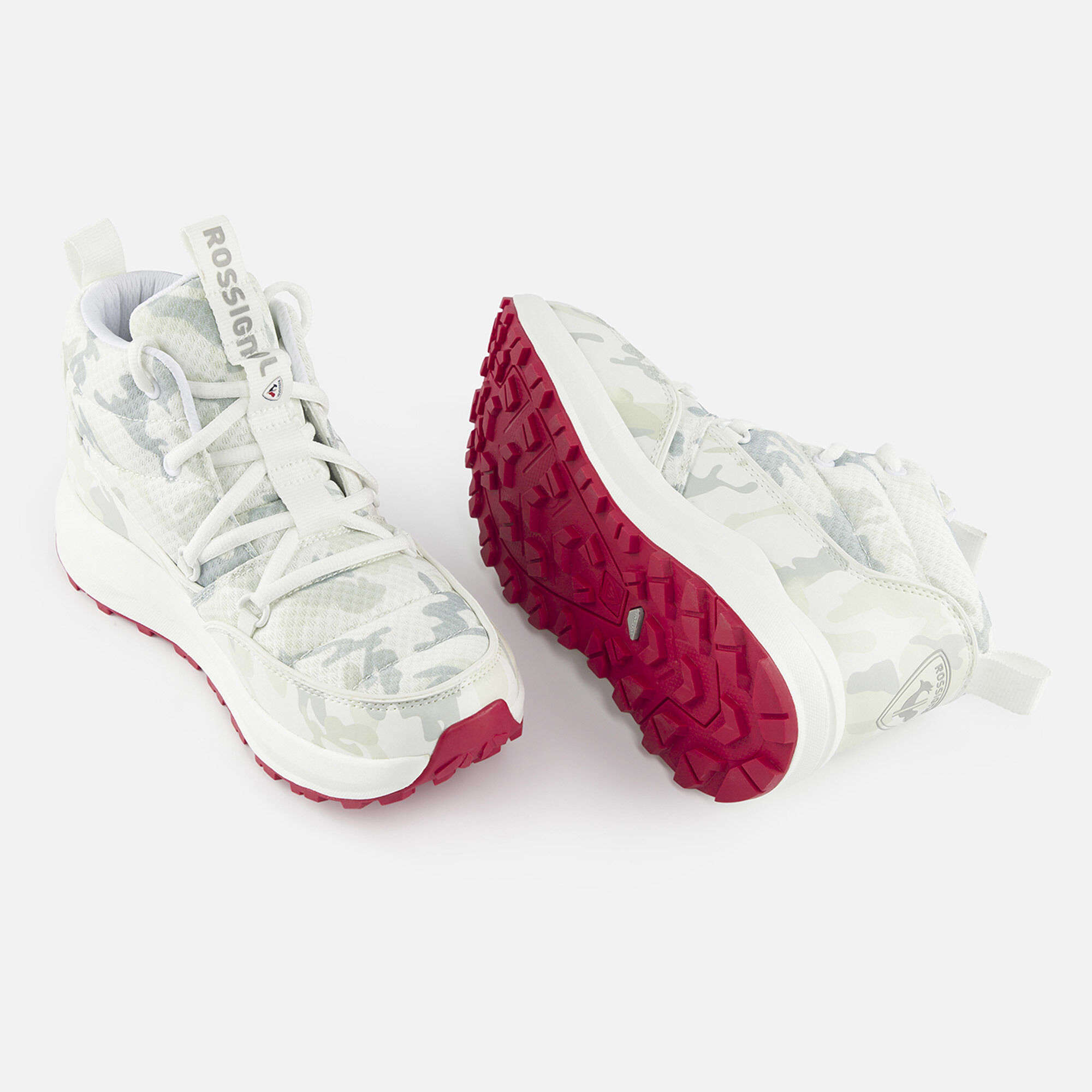 Bottines Après-ski Unisex Resort camouflage blanc