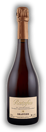 Ratafia de Champagne Drappier Ratafia de Champagne Drappier Eine Vermählung von vergorenem Traubensaft mit Marc de Champagne. 0,7	 Liter - Vol 18%