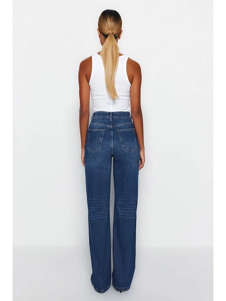trendyol Jeans - Comfort fit - in Dunkelblau günstig kaufen
