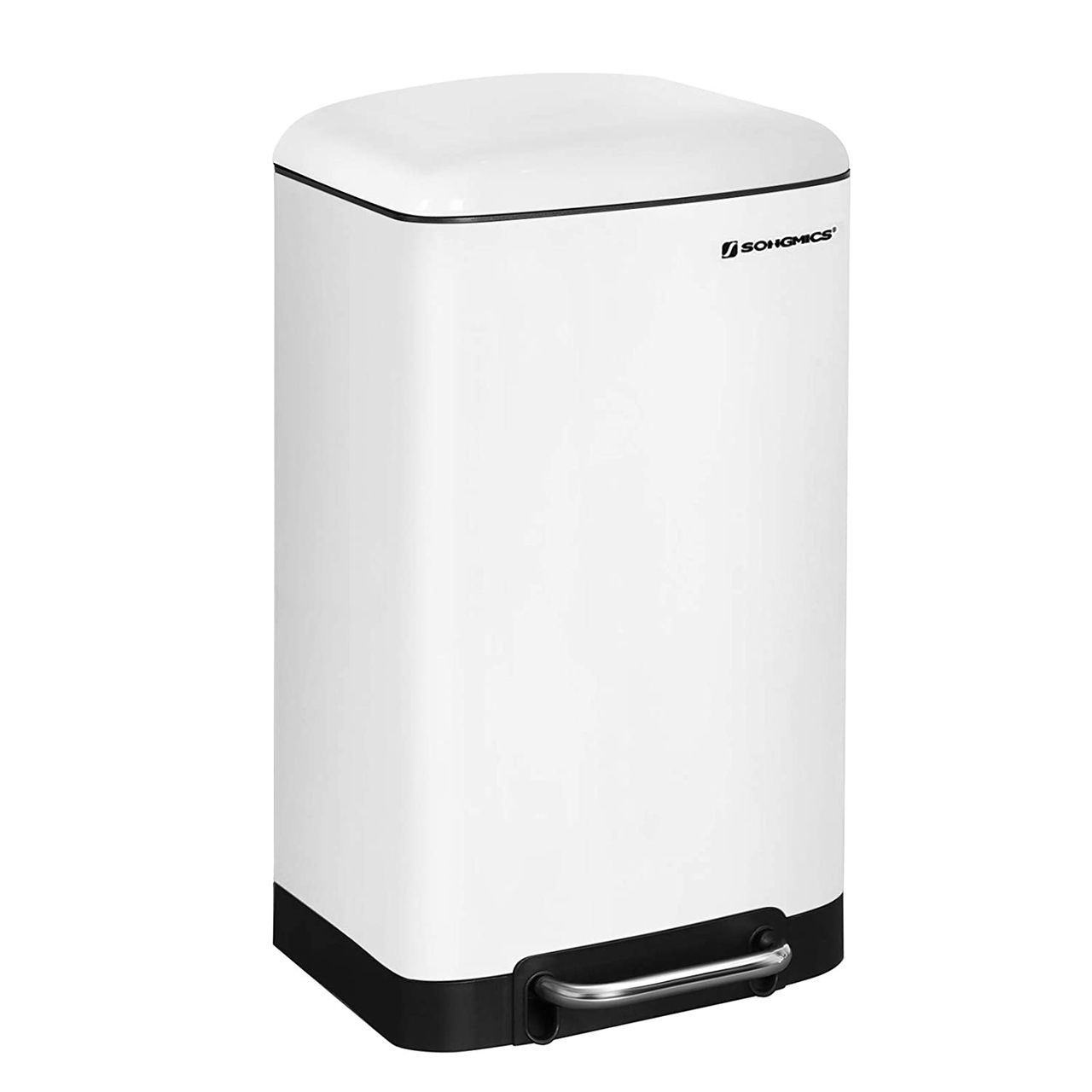 Songmics Mülleimer, 30 Liter Abfalleimer