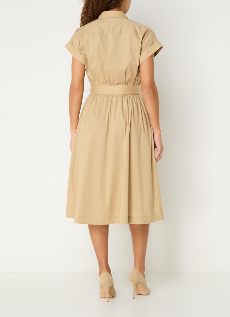 Rochie midi Ralph Lauren cu curea legată