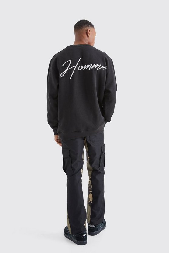 Oversize Official Sweatshirt mit Print