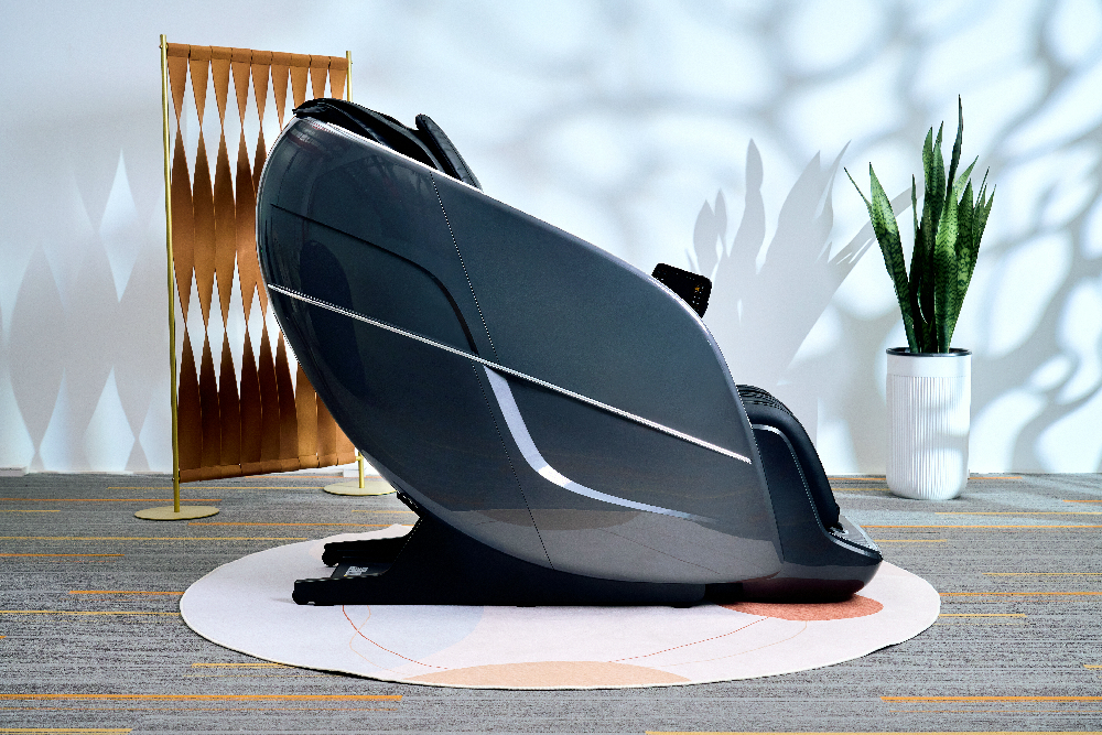 Happy Home Elektrischer Massagesessel mit Airbag & 3D-Massage-Mechanismus, Lautsprecher & Touchscreen-Display