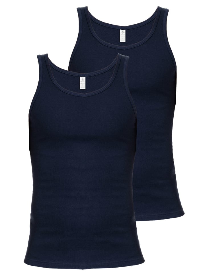 Haasis Bodywear 2er-Set: Unterhemd in navy günstig kaufen