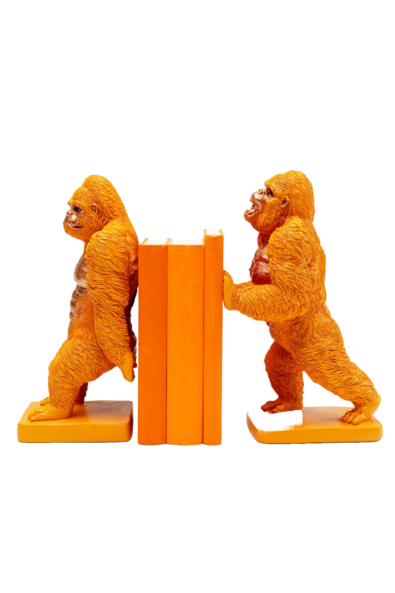 KARE Buchstütze Gorilla (2er-Set)