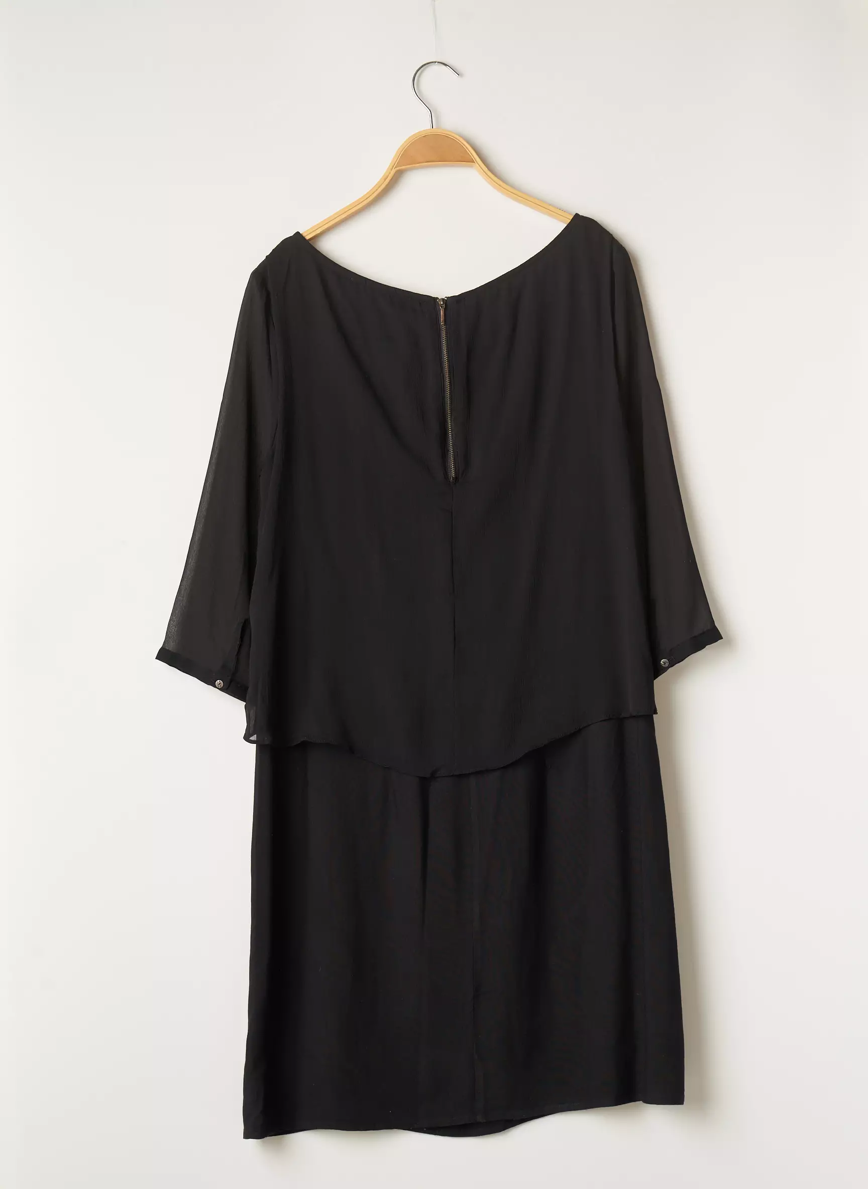 Ddp Robes Mi Longues Femme couleur noir