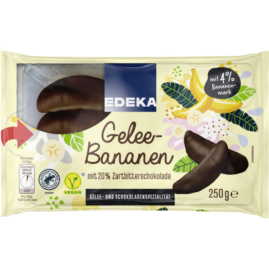 EDEKA Geleebananen 250G
