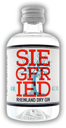 Siegfried Rheinland Dry Gin 0,04 Liter Siegfried Rheinland Dry Gin 0,04 Liter World Spirits Awards 2015 - Doppelte Goldmedaille. 0,04	 Liter - Vol 41%
