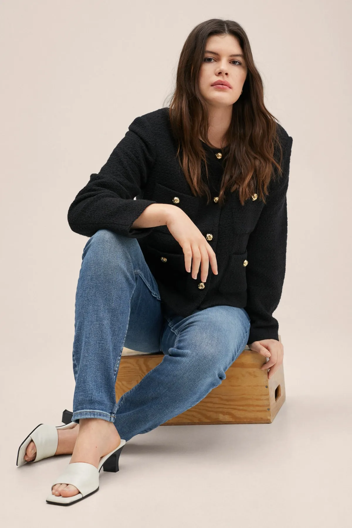 MANGO  Jeans - Blau - Skinny