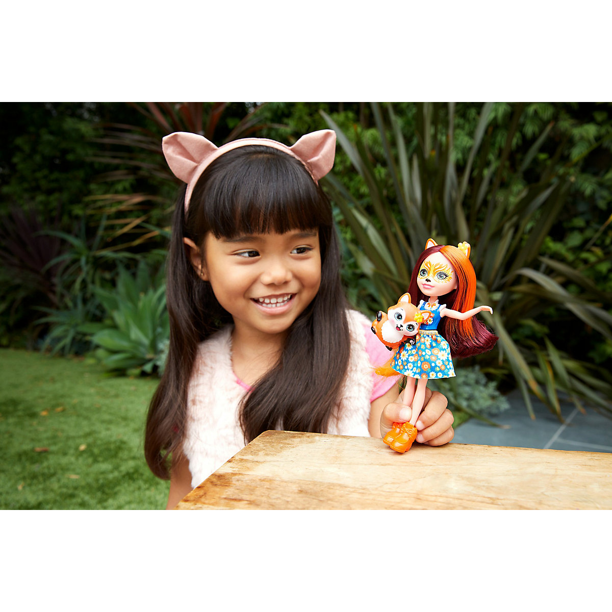 Enchantimals Felicity Fox & Flick Puppe