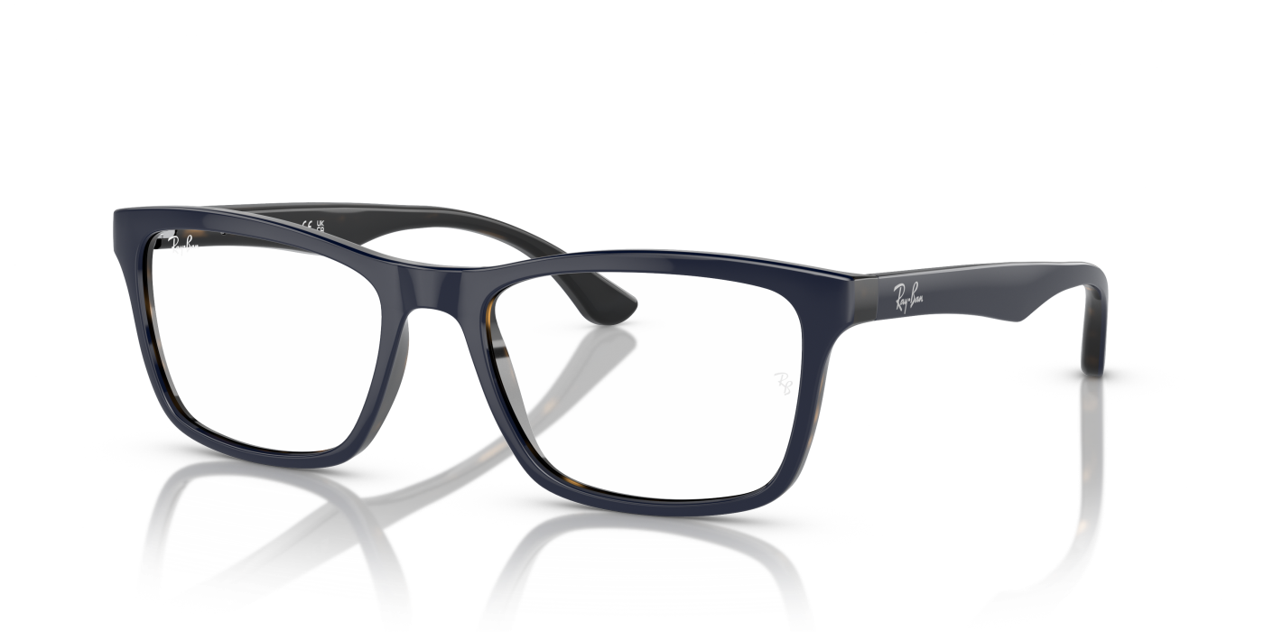 RB5279 OPTICS - Albastru lucios pe Havana