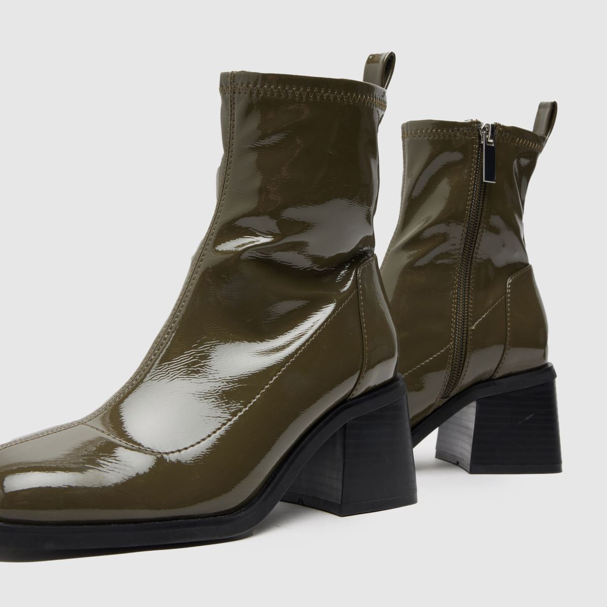 Gležnarji Schuh Briony v kaki barvi