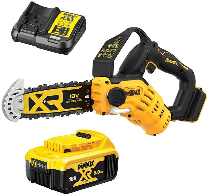 DeWalt DCMPS520P1-QW Bateria Snoeizaag 20 cm 18V 5.0Ah Li-Ion