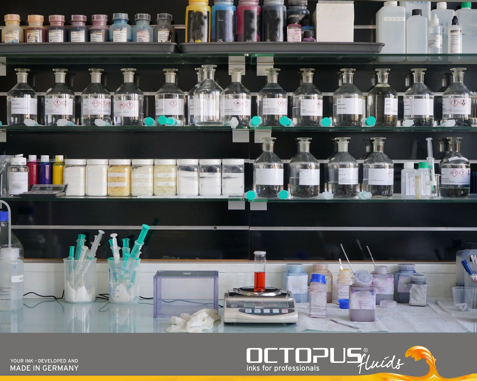 OCTOPUS Fluids Nachfülltinte für HP 303 und HP 305 Tintenpatronen, DeskJet, DeskJet Nachfülltinte (1x 100 ml, Nachfülltinte 303, 305)
