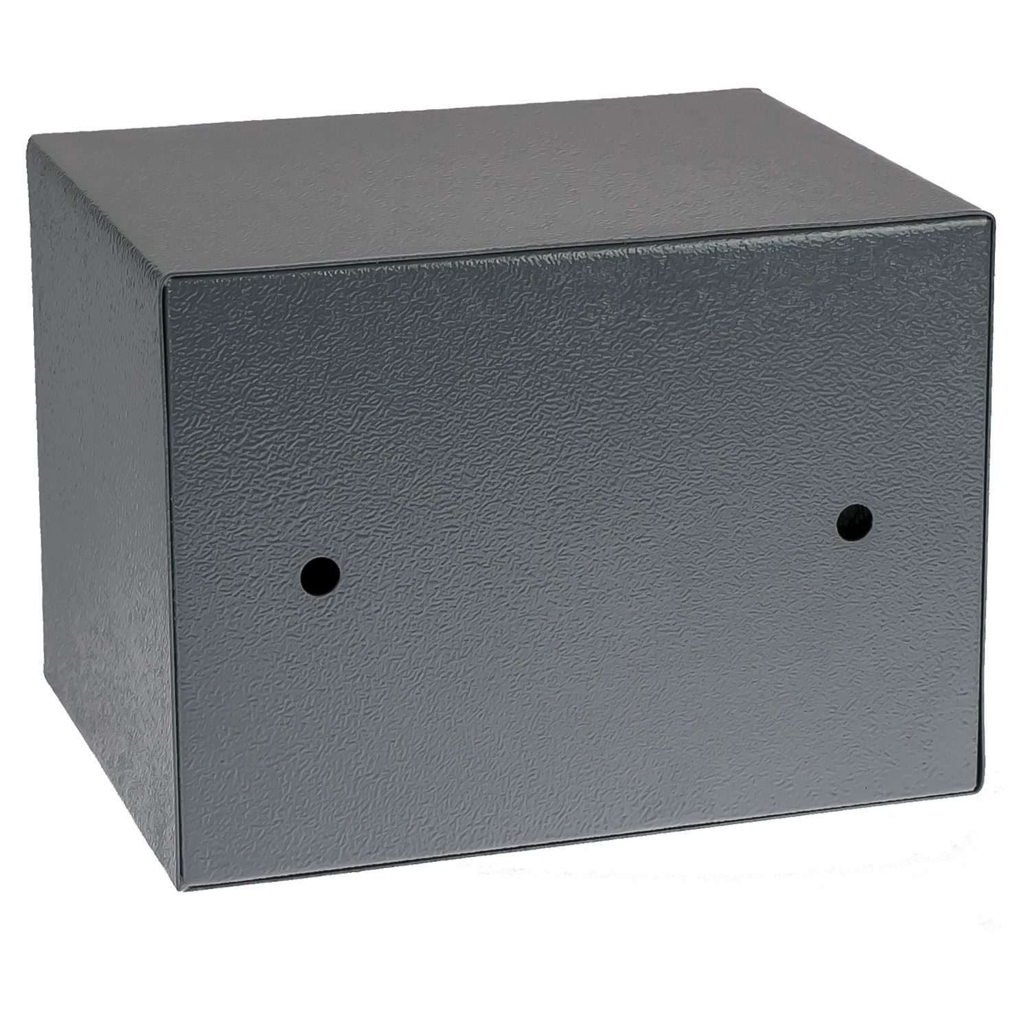HMF Möbeltresor Robuster Tresor aus Stahl, Schließfach mit Elektronischem Schloss, 23x17x17cm