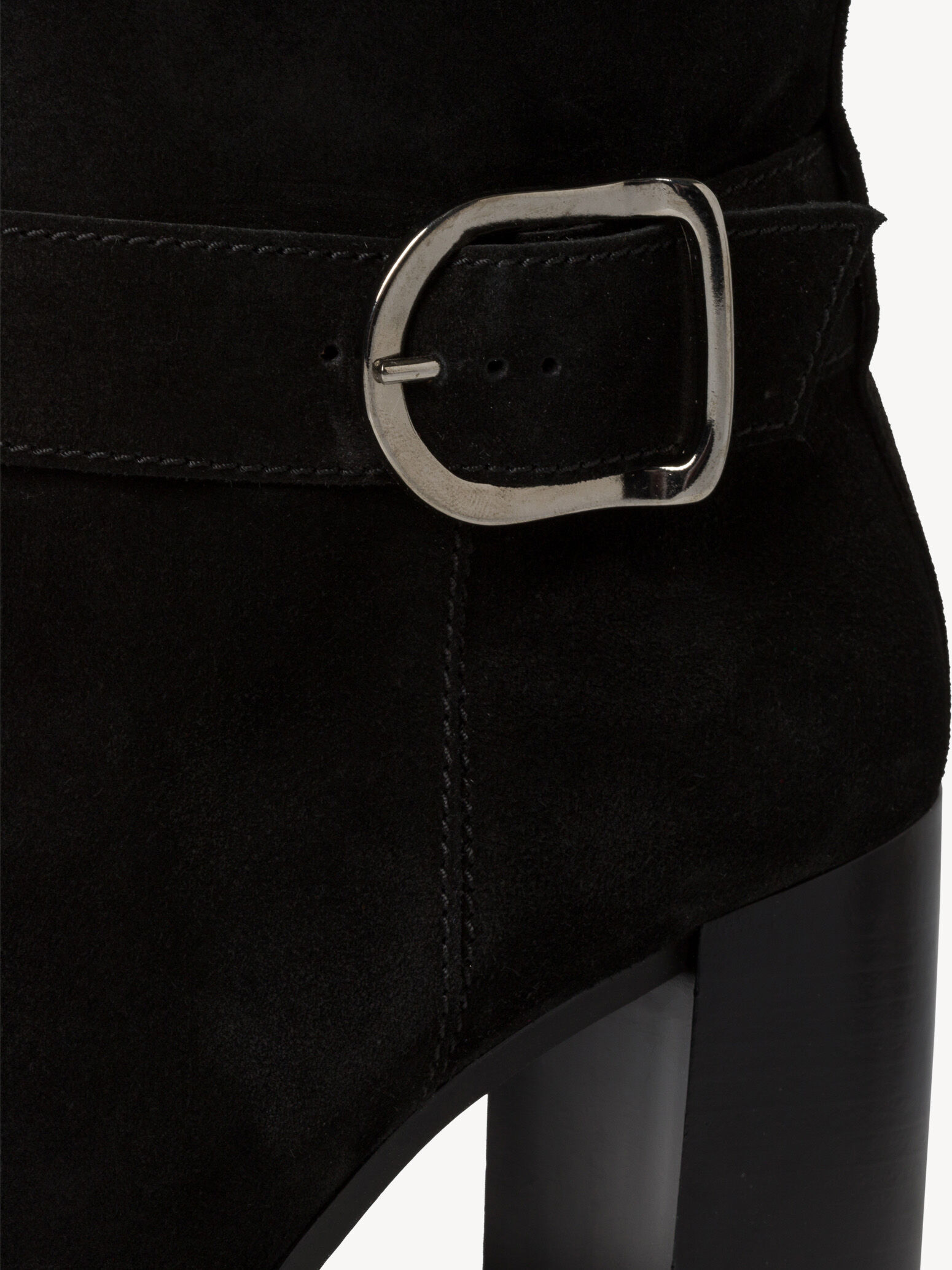Bottes de cow-boy en cuir - noir