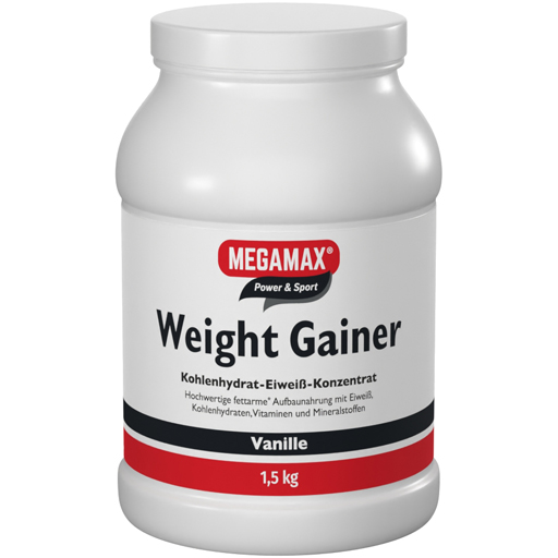 WEIGHT GAINER Megamax Vanille Pulver  1500 g  Pulver