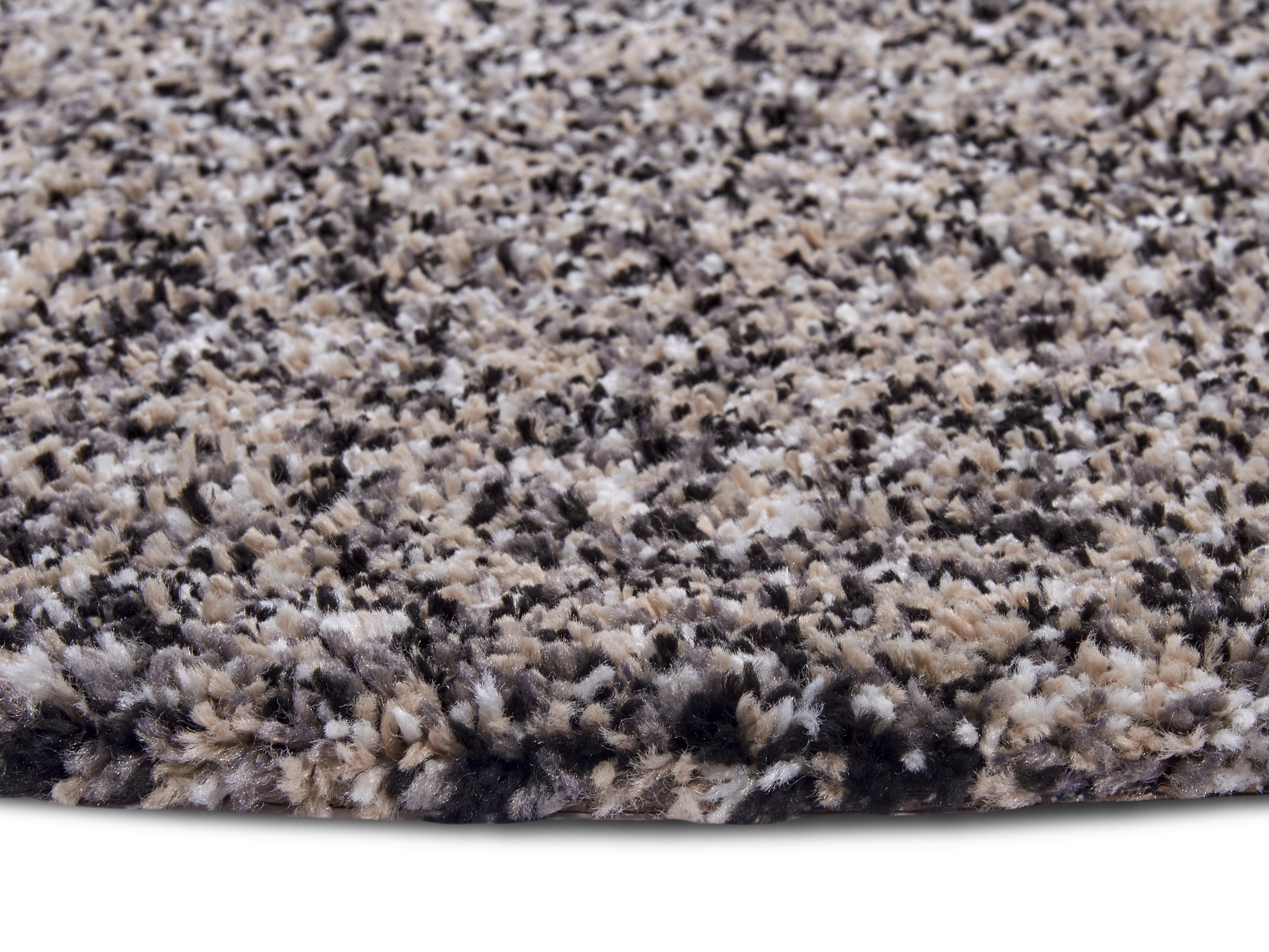 Hochflor-Teppich Shag, HANSE Home, rund, Höhe: 35 mm, Hochflor, Shaggy, pflegeleicht, flauschig, weich, modern, Wohnzimmer