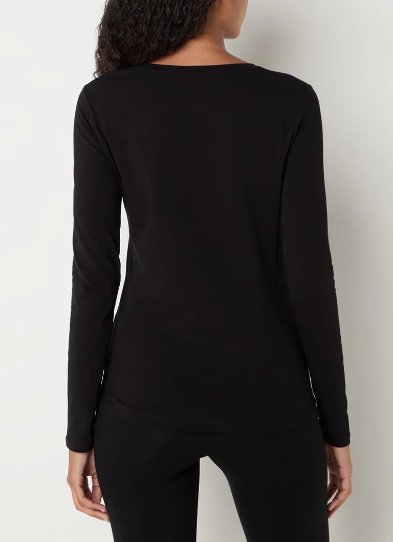 Emporio Armani  Longsleeve met logo
