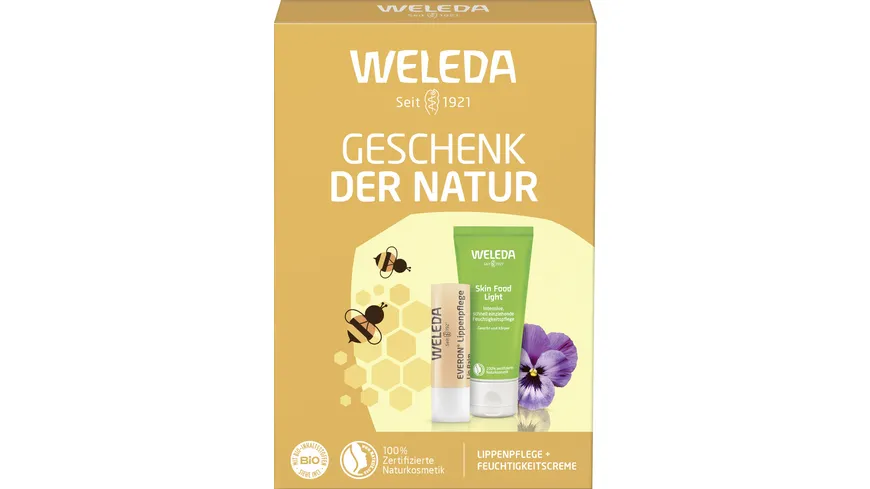 WELEDA Geschenk der Natur Skinfood Light & Everon Geschenkpackung