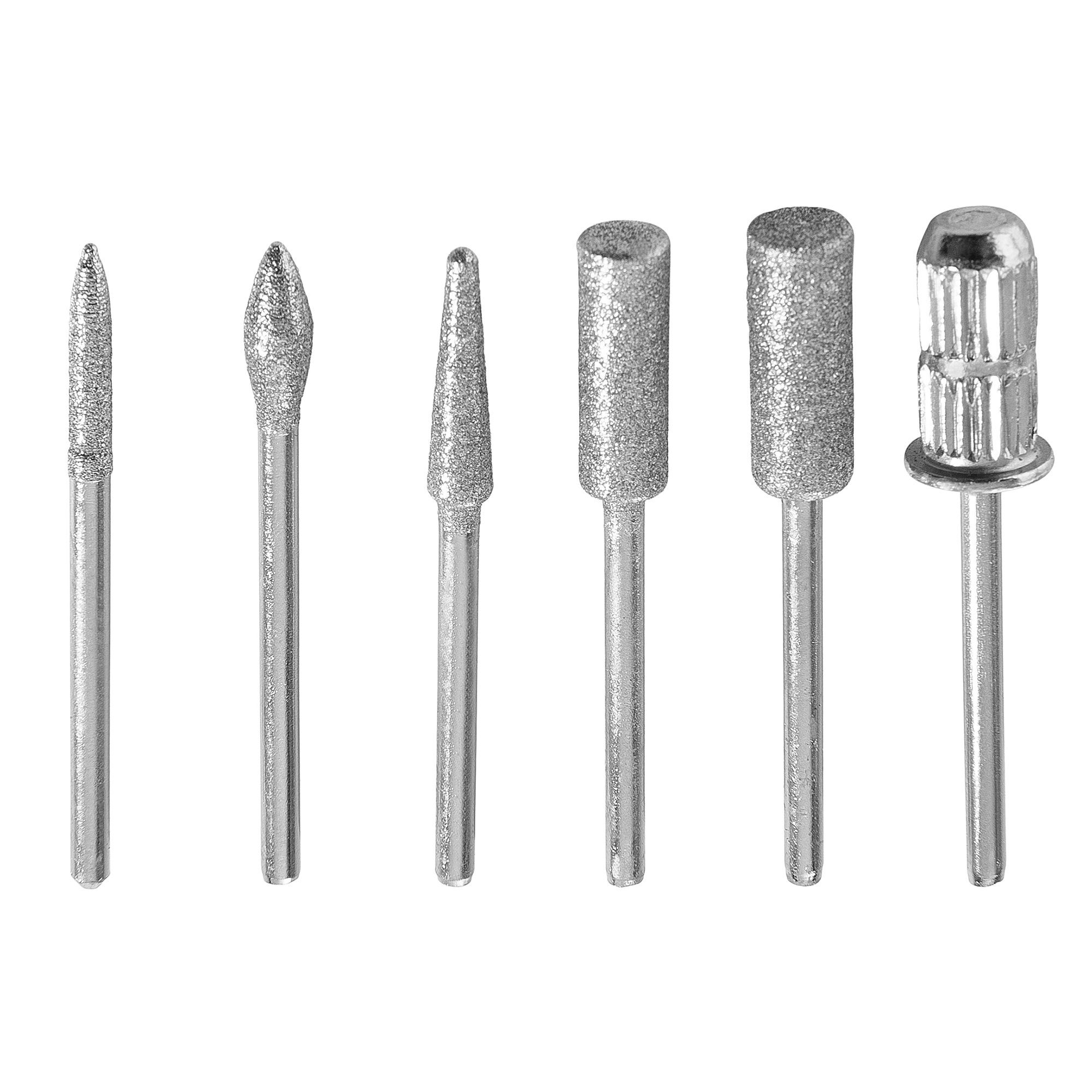 Sina Beauty-Multigerät Nagelfräser, Fräseraufsatz Set, Maniküre 11 teiliges Set, 12-tlg., Set, 6er Fräsköpfe für Nagelfräser