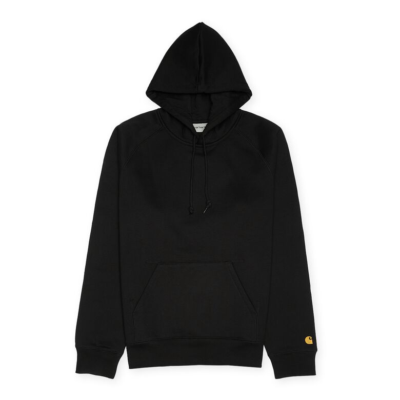 Carhartt WIP Hooded Chase Sweat black/gold