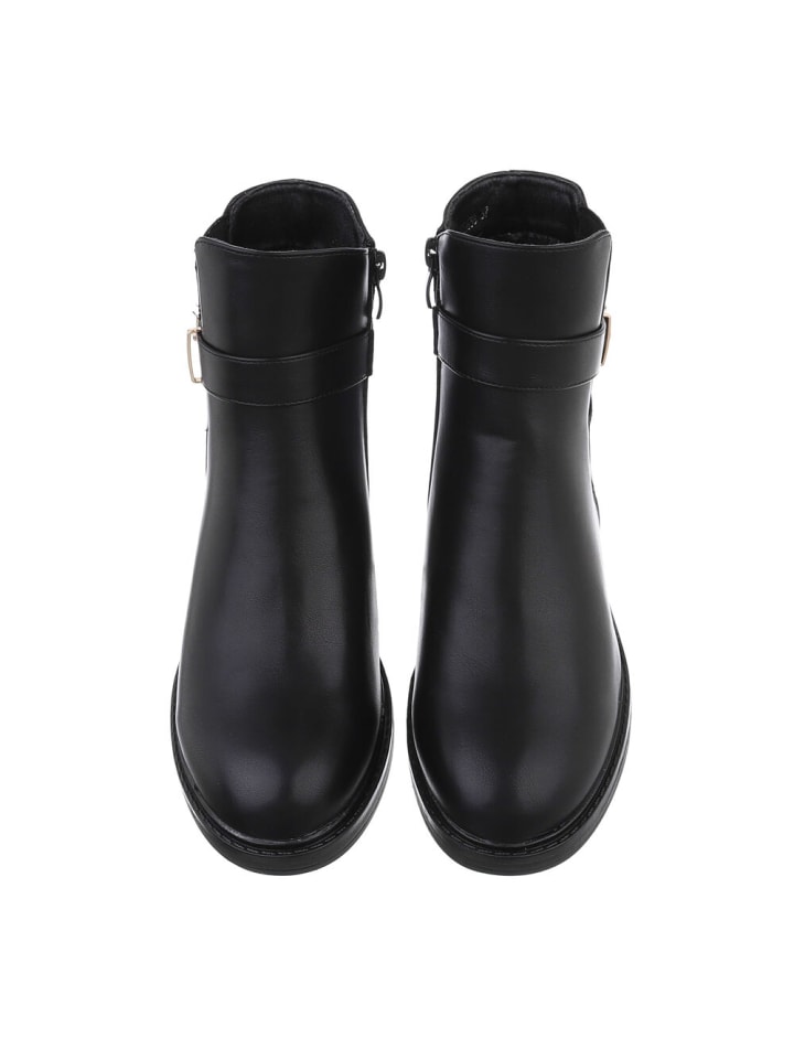 Ital-Design Stiefelette in Schwarz günstig kaufen