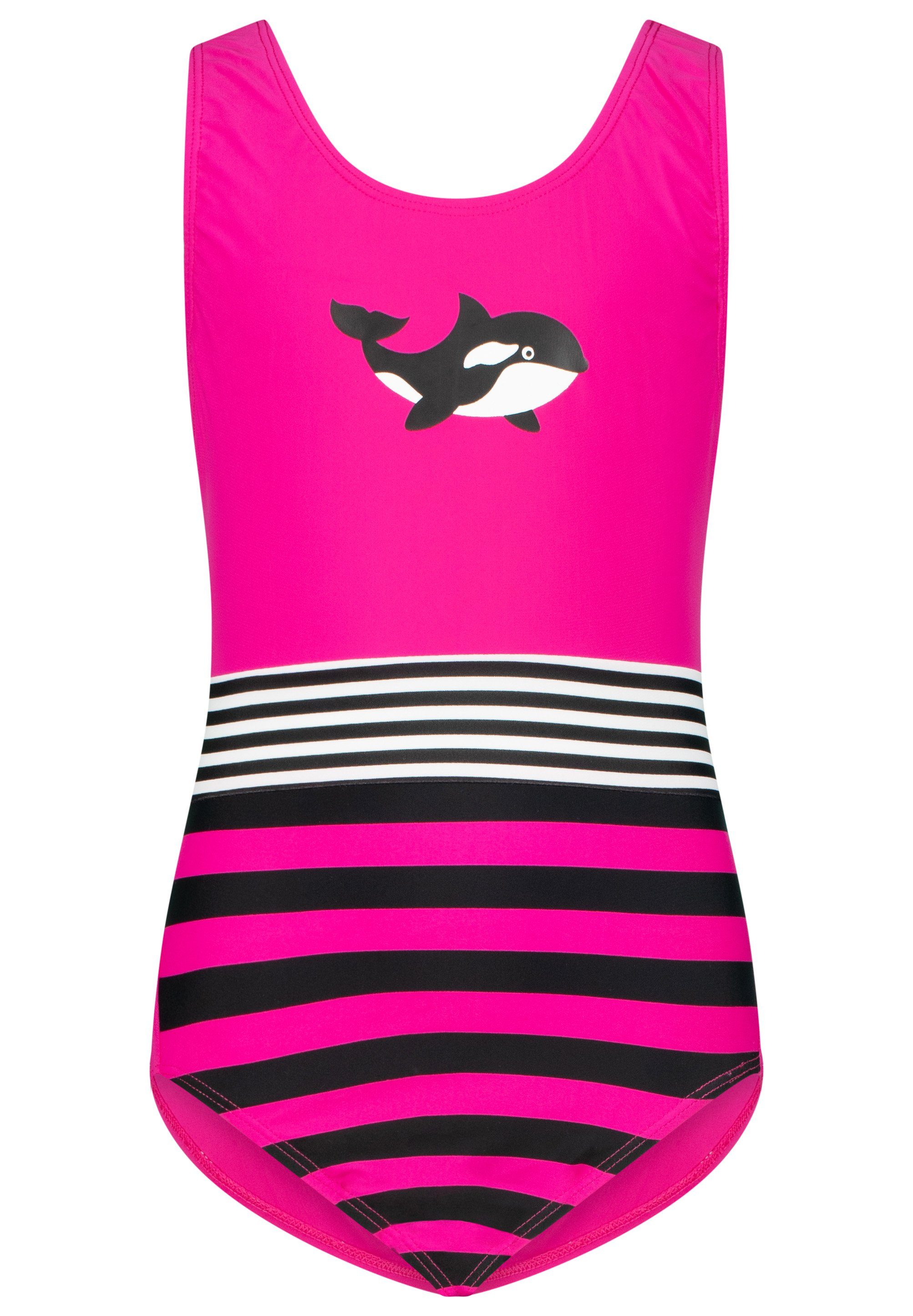 Beco Beermann Badeanzug BECO-SEALIFE® mit Orca-Print und UV-Schutz 50+
