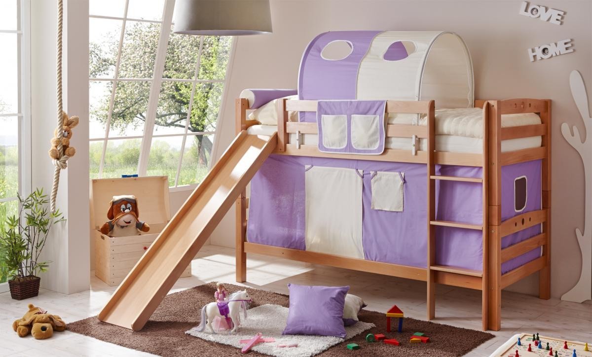 Ticaa Etagenbett mit Rutsche 