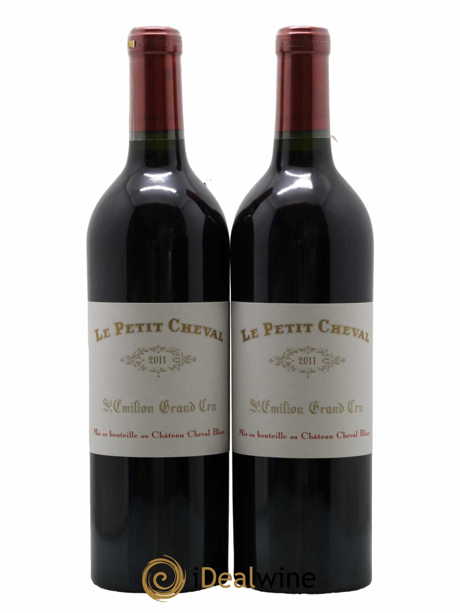 Le Petit Cheval Second Vin  2011 - Lot de 2 Bouteilles