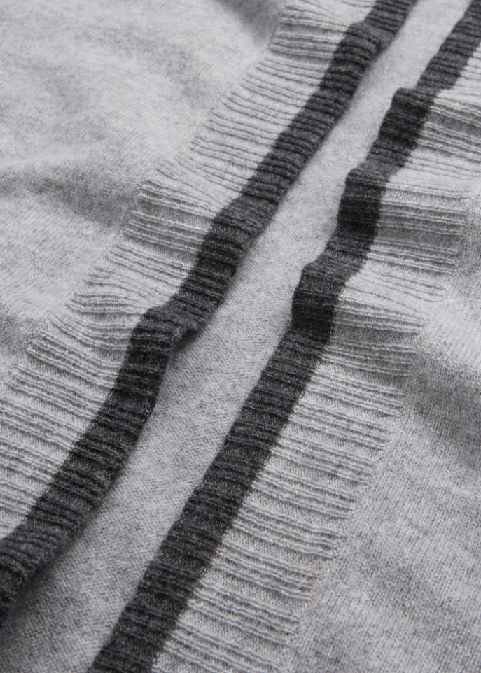 Wollstrickjacke mit Good Cashmere Standard®-Anteil
