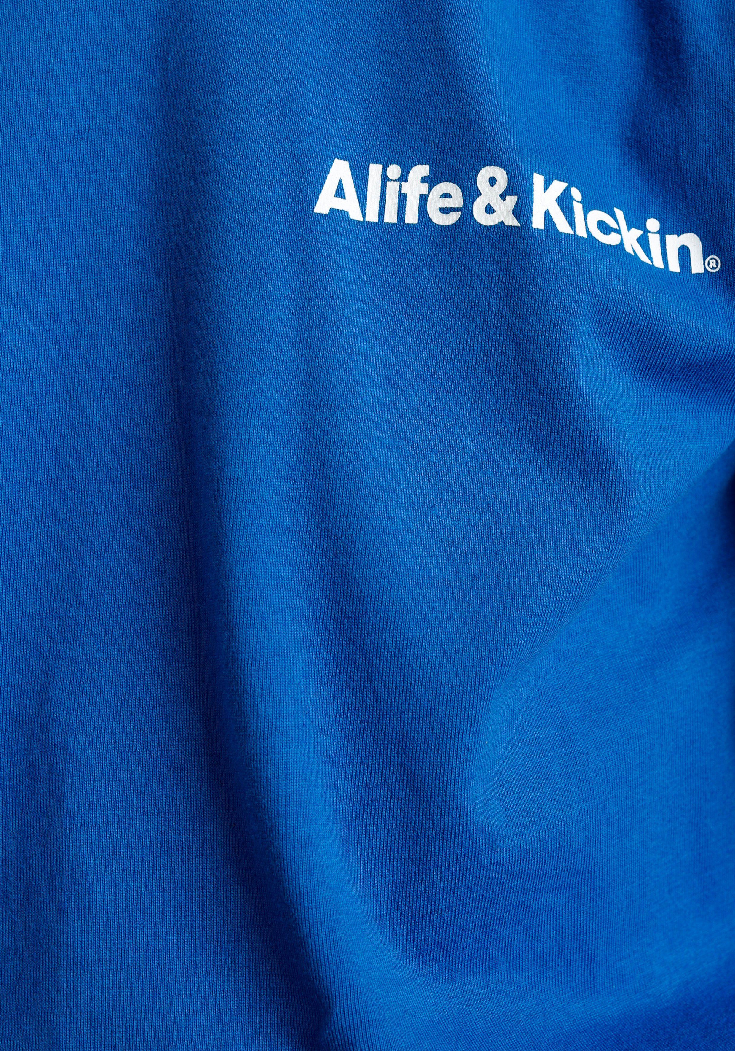 Alife & Kickin Kapuzenshirt Logo-Print modischer Rückenprint im Farbverlauf, NEUE MARKE!
