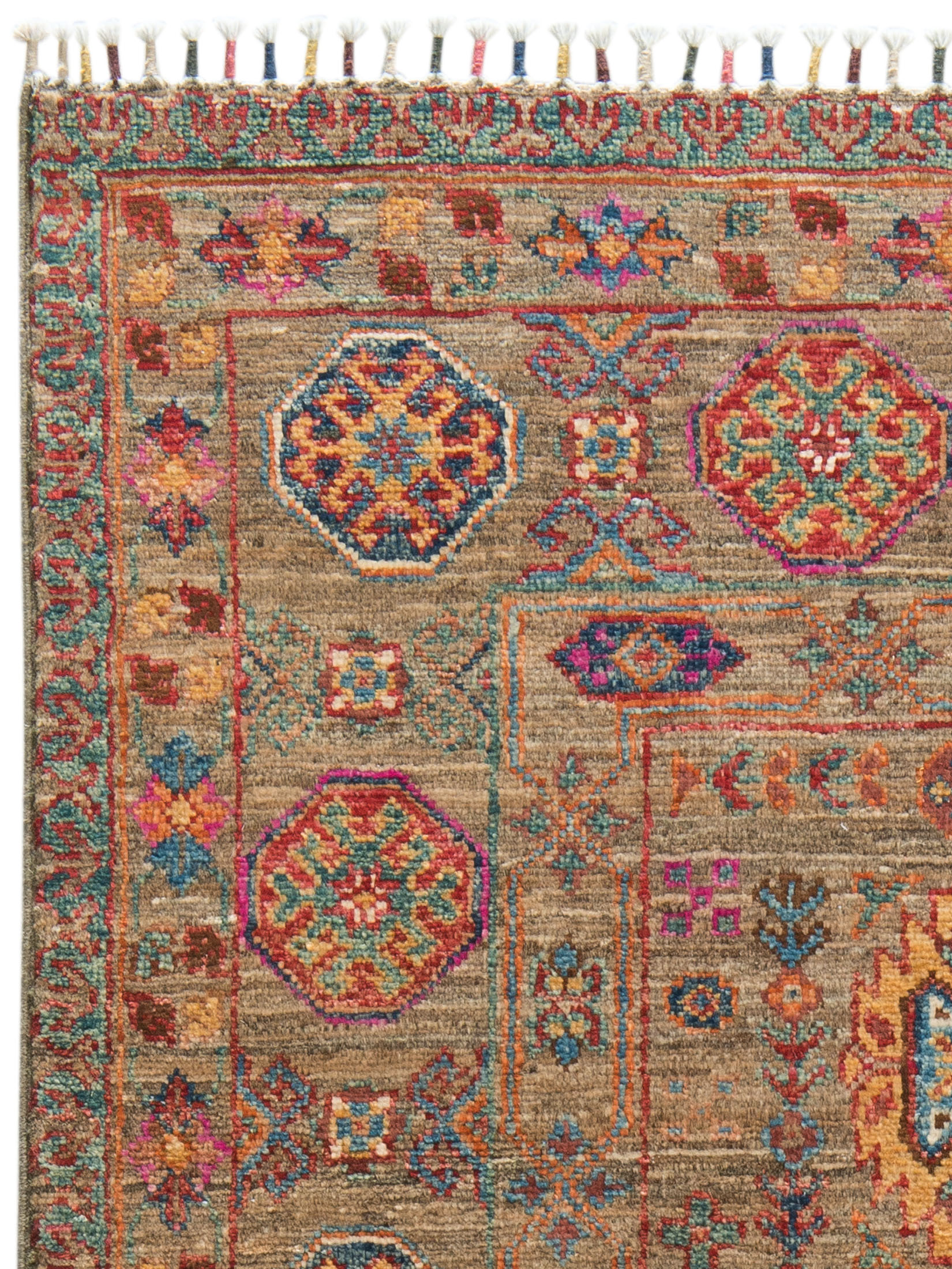 Kazak Ghazni ca. 121 x 187 cm, Unikat / Einzelstück