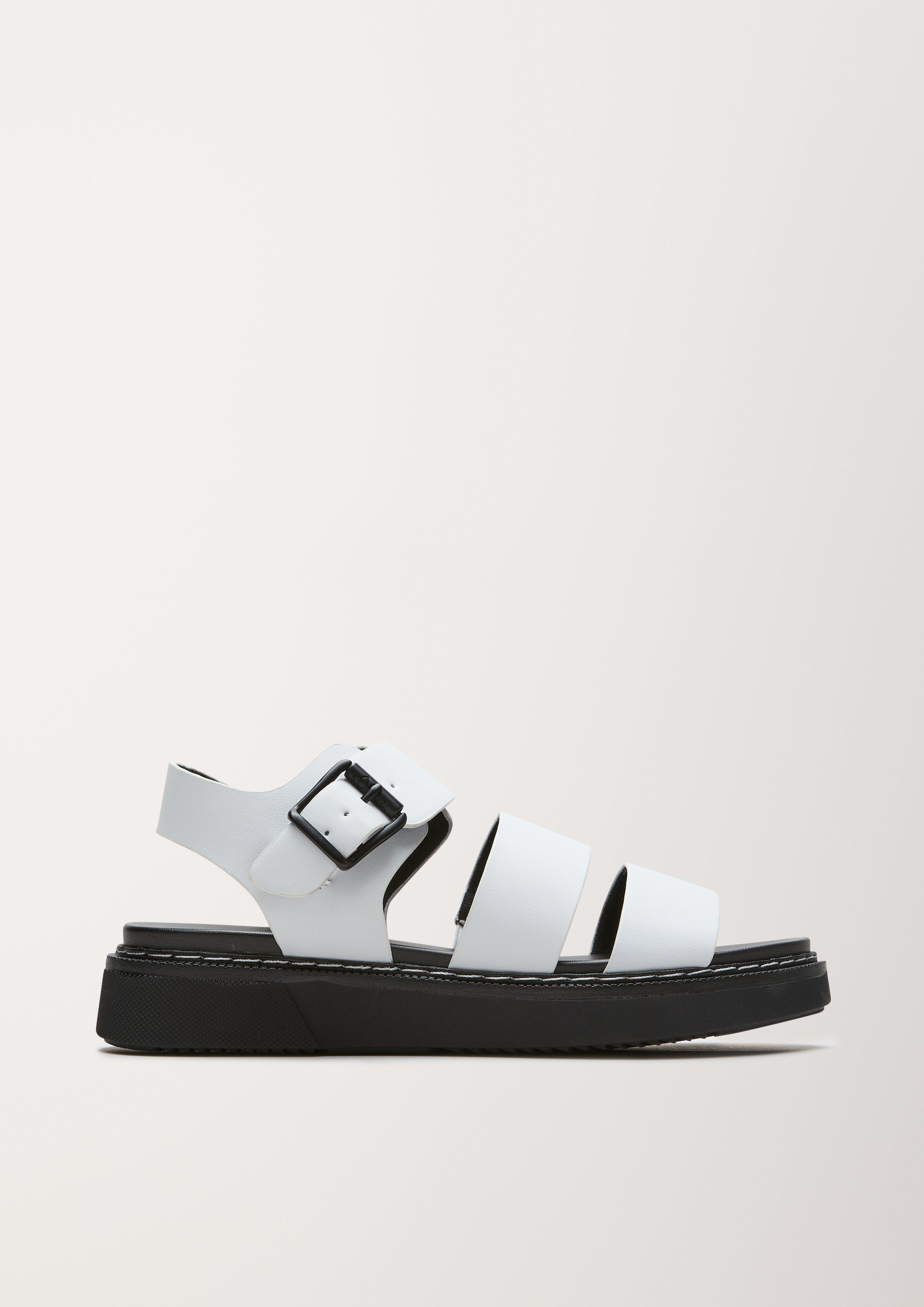 Sandalen in Lederoptik  6005717-100