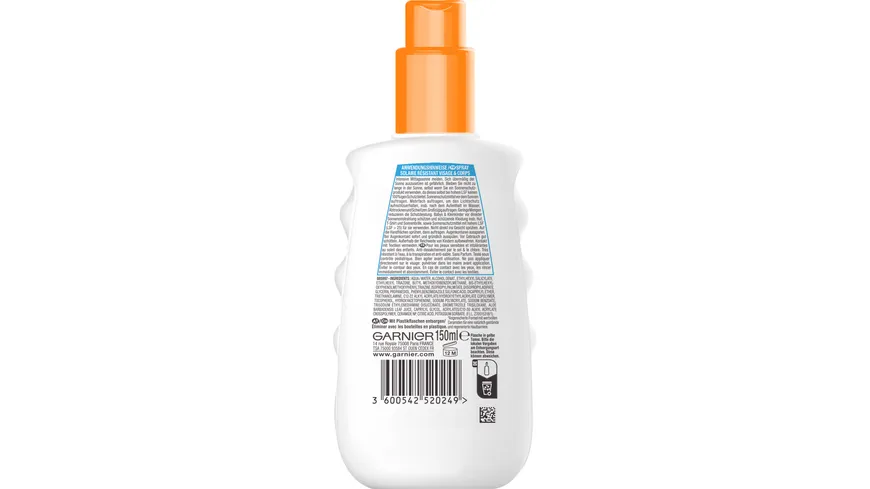 Garnier Ambre Solaire Sensitive Kids Sonnenspray LSF50+ 150 ml