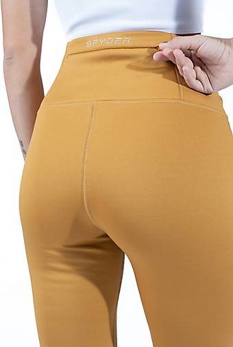 Spyder Leggings mit Reißverschluss-Gesäßtaschen