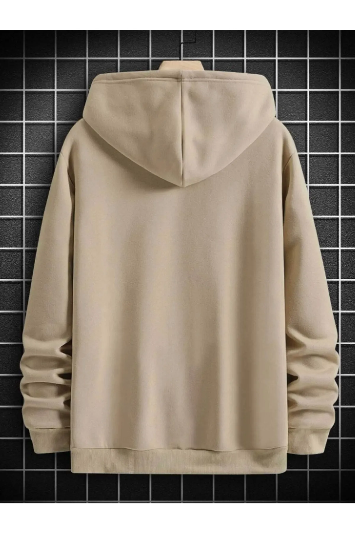 MOONBULL  Sweatshirt - Beige - Oversized