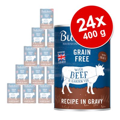 Butcher's Original Getreidefrei für Hunde 24 x 400 g