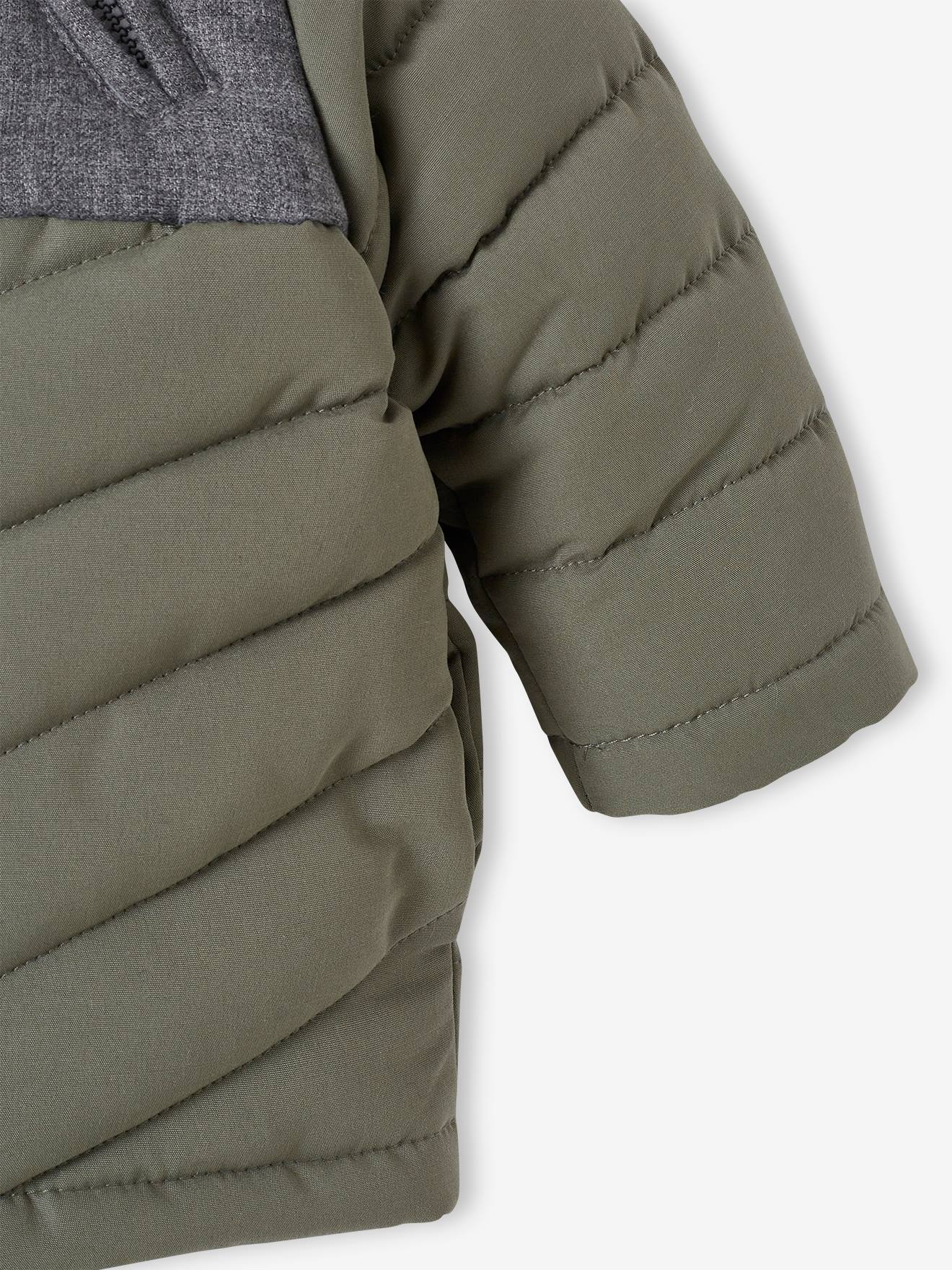 Parka 3 en 1 bébé garçon avec gilet amovible encre