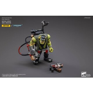 Warhammer 40k Actionfigur 1/18 Ork Kommandos Nob Nazbog 13 cm