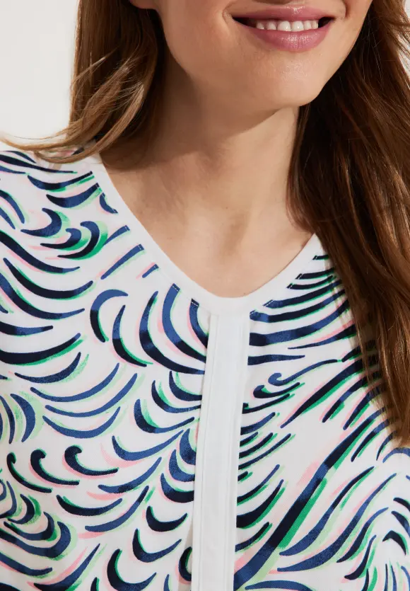 CECIL Materialmix Shirt