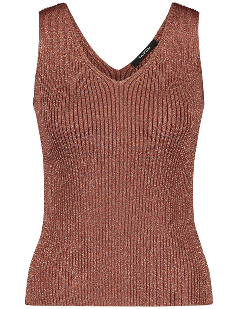Stricktop mit Glitzer-Effekt