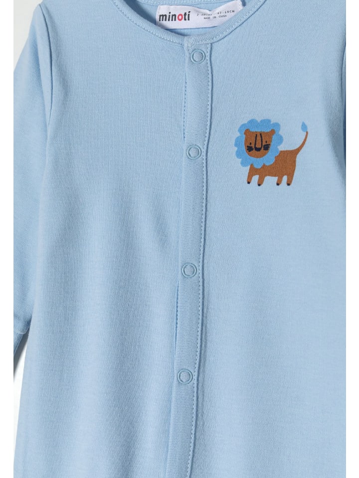 Minoti 4er. Set: Strampler 24babypack1 in hellblau günstig kaufen