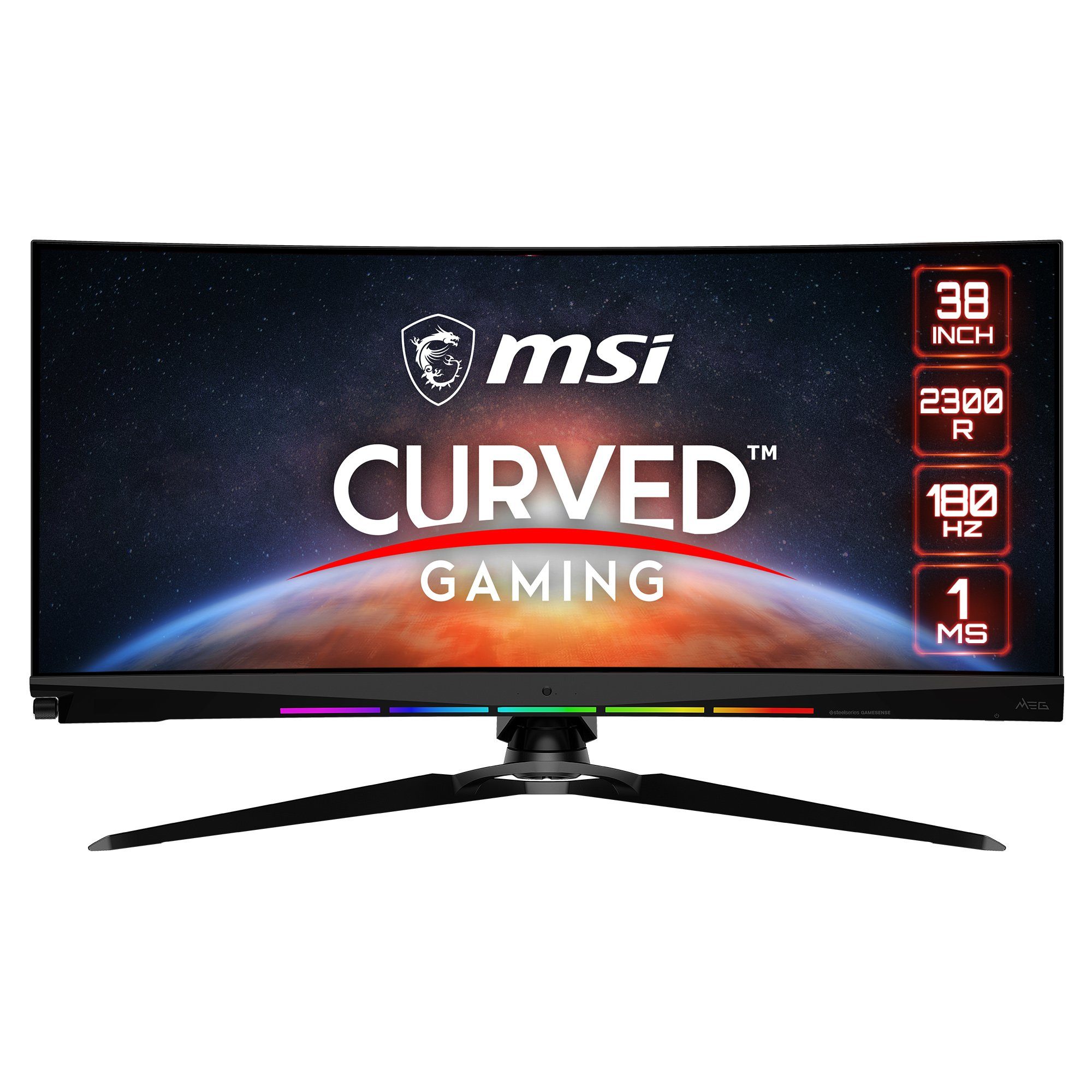 MSI Optix MEG381CQRDE Plus Curved-Gaming-LED-Monitor (95,25 cm/37,5 
