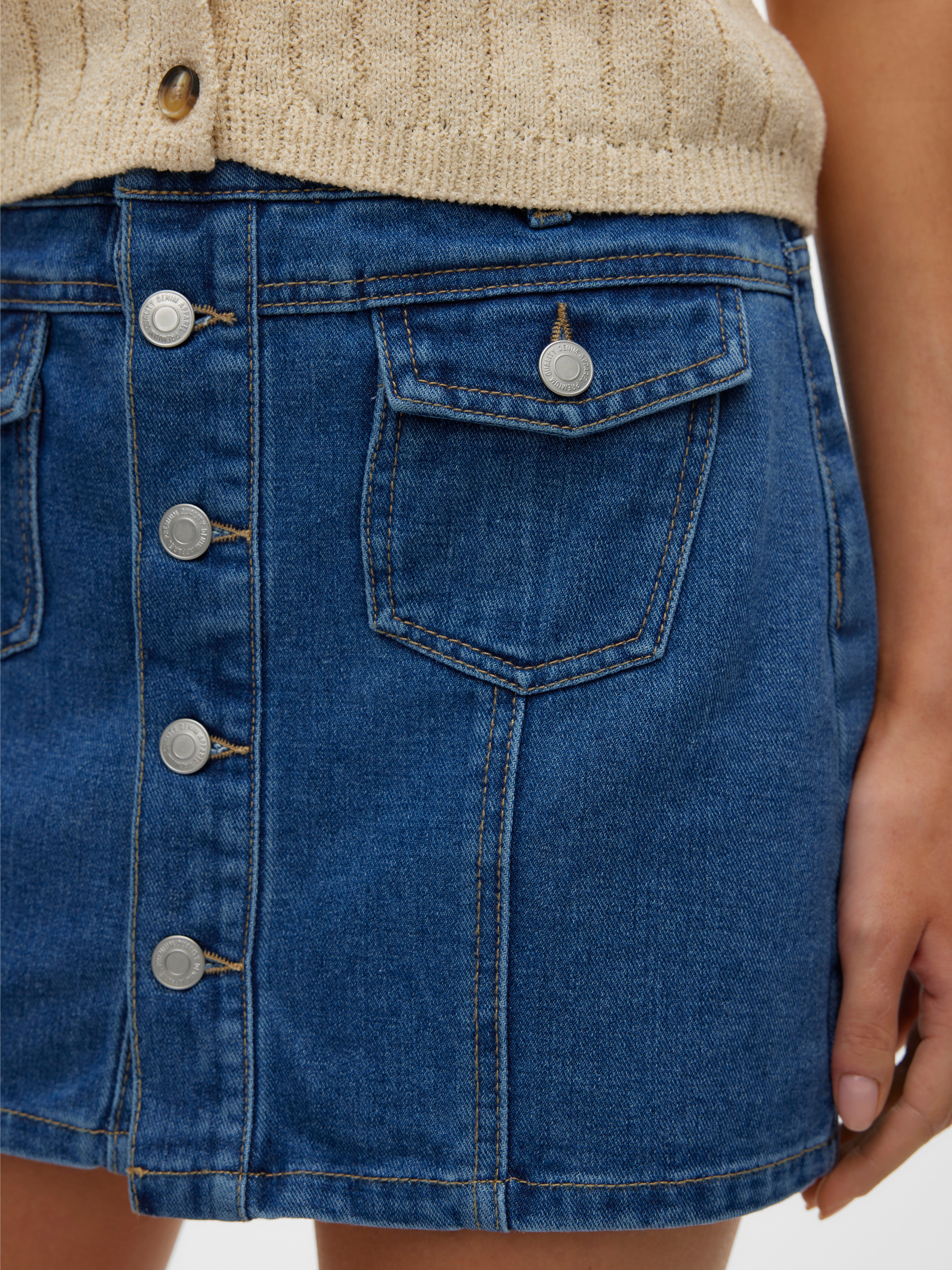 VMKYLA Mittlere Taille Kurzer Rock