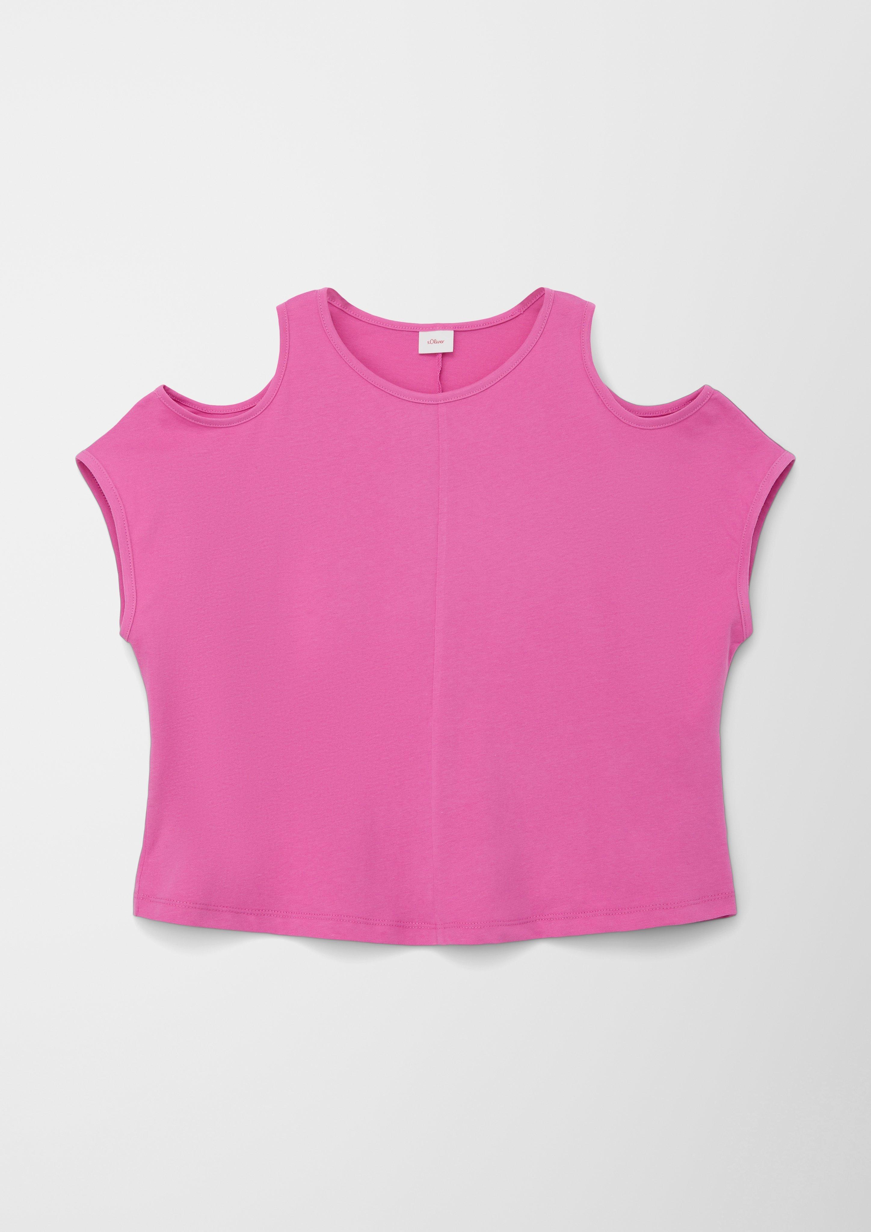 T-Shirt mit Cut Outs  2128026-4451