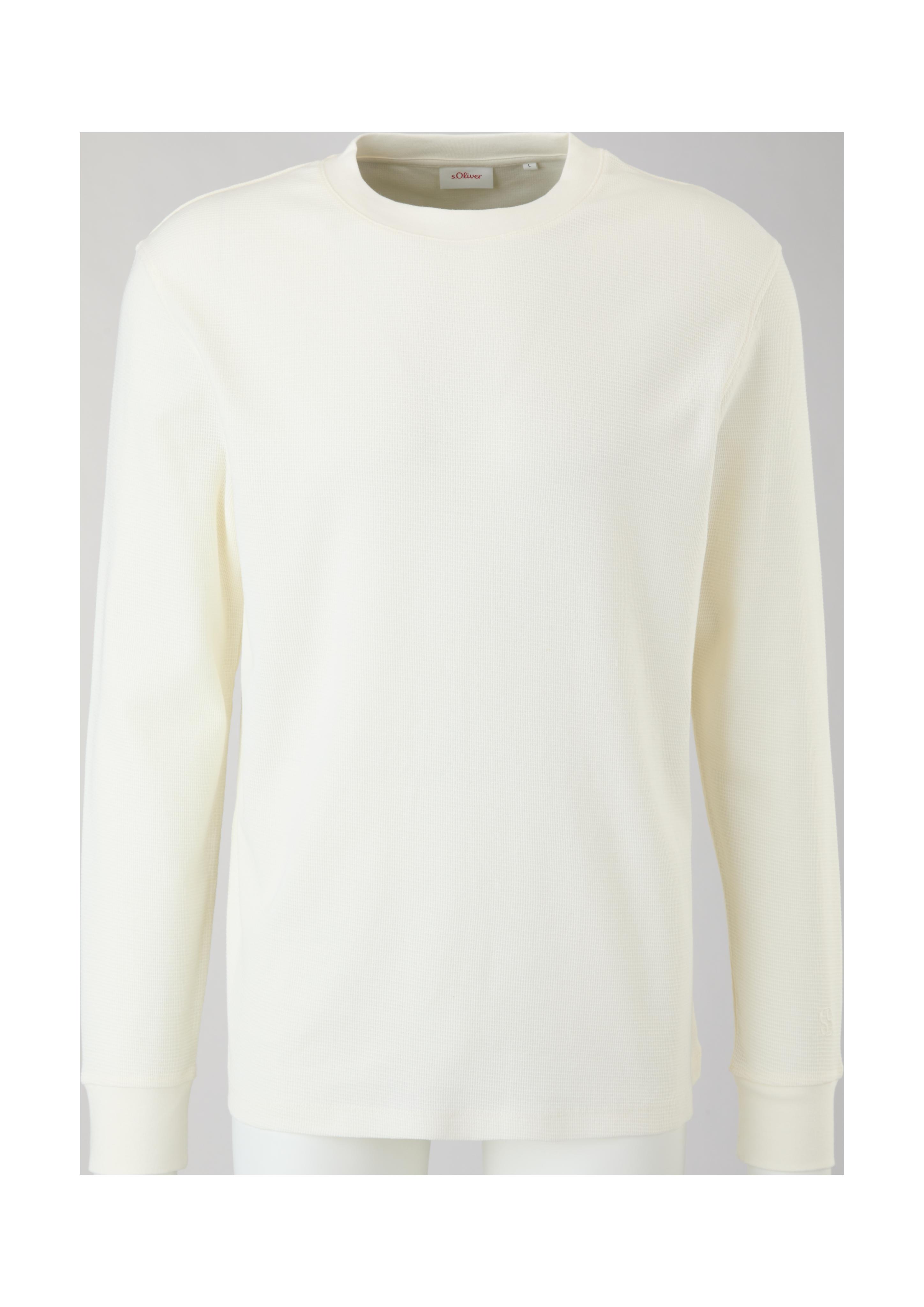 Longsleeve mit Strukturmuster&nbsp;  2119133-0240