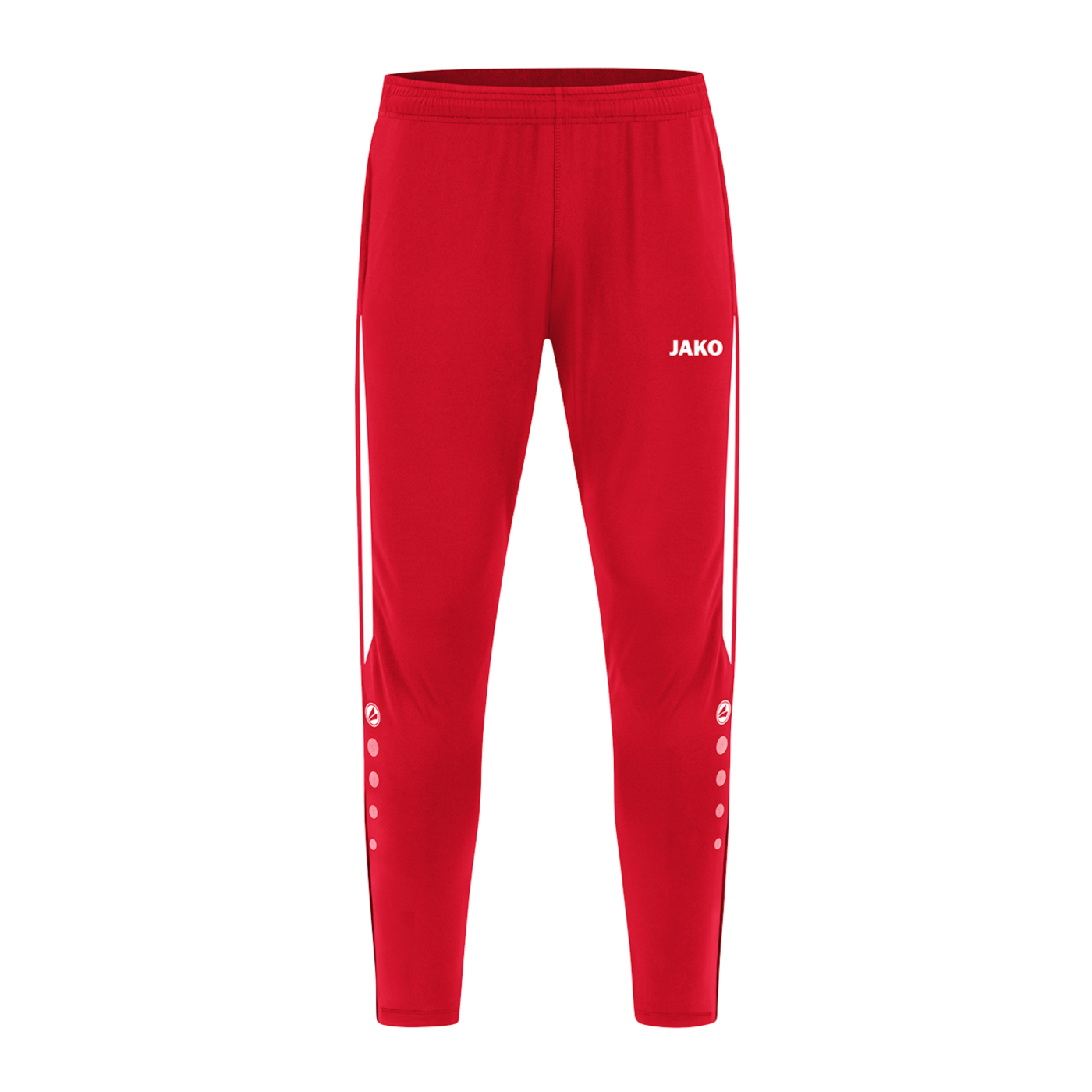 JAKO Power Trainingshose Rot Weiss F105