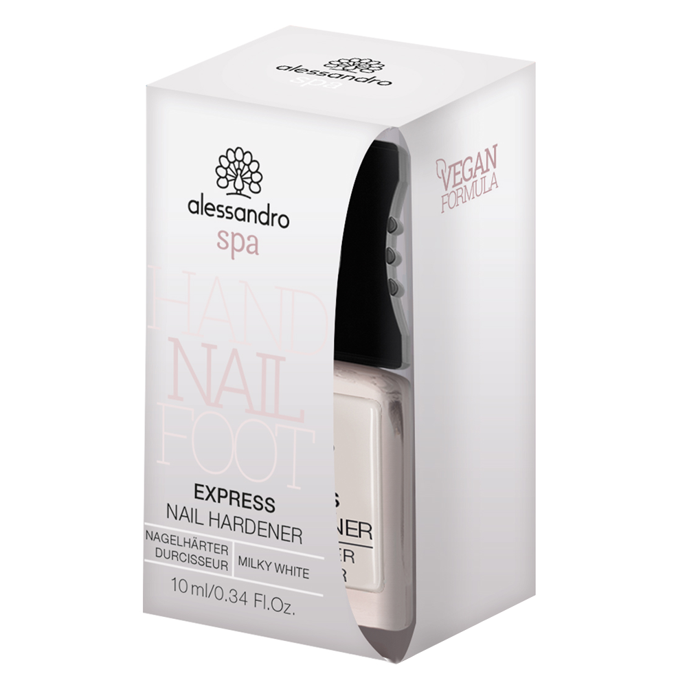 alessandro Spa Express Nail Hardener Milky White 10 ml