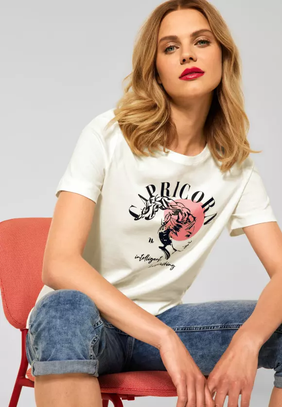 Street One T-Shirt mit Astro Print